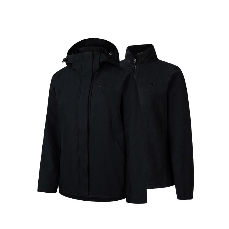 ANTA Ветровка женская водонепроницаемая и ветрозащитная базовая черная, Basic Black
ANTA Ветровка женская водонепроницаемая и ветрозащитная базовая черная, Basic Black