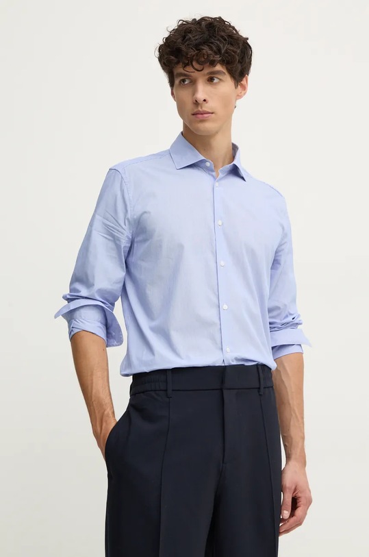 Хлопковая рубашка Sisley, синий
Хлопковая рубашка Sisley, синий