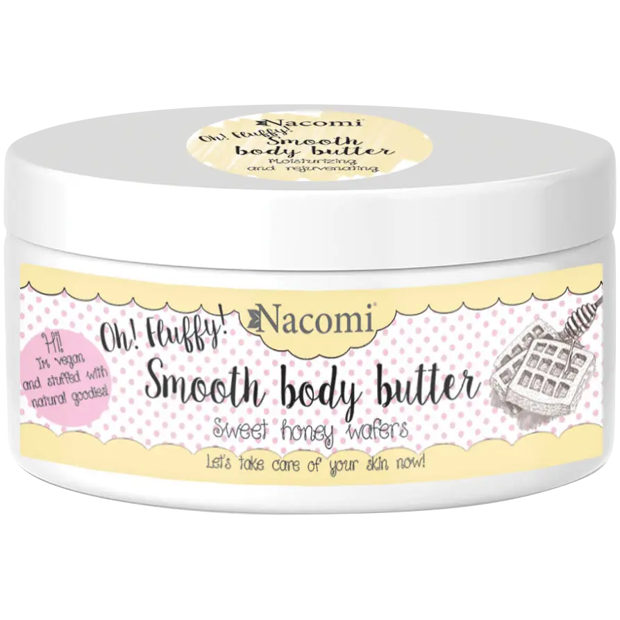 Nacomi Miodowe Gofry легкое масло для тела с ароматом медовых вафель, 100 г
Nacomi Miodowe Gofry легкое масло для тела с ароматом медовых вафель, 100 г