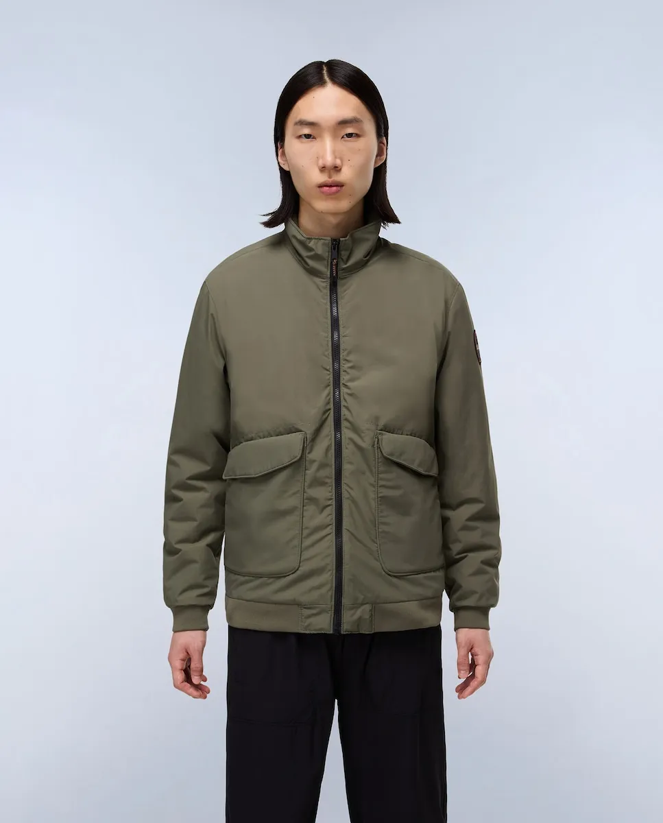 Женская куртка с молнией зеленого цвета Napapijri
Женская куртка с молнией зеленого цвета Napapijri