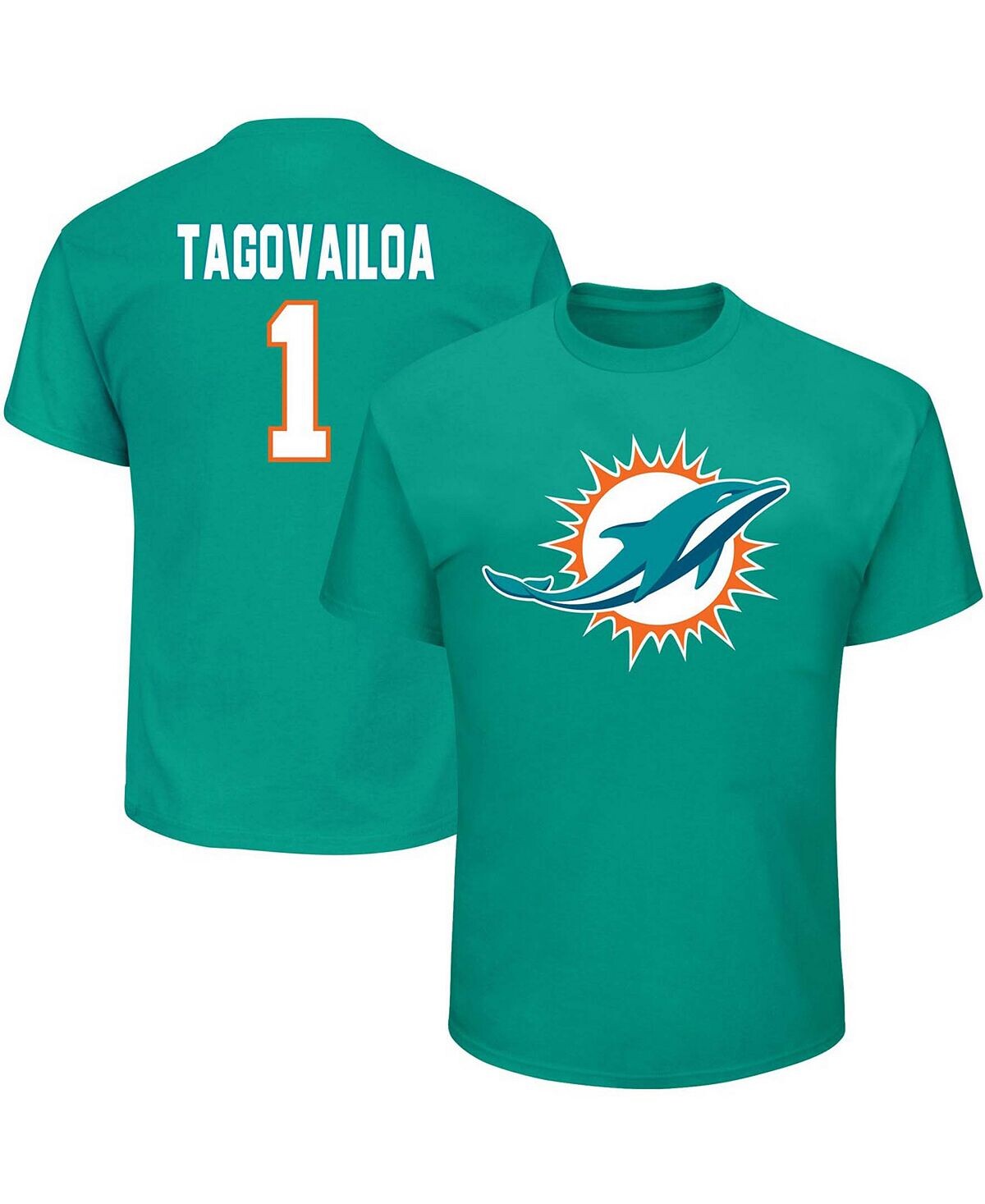 Мужская футболка big and tall tua tagovailoa aqua miami dolphins Fanatics
Мужская футболка big and tall tua tagovailoa aqua miami dolphins Fanatics