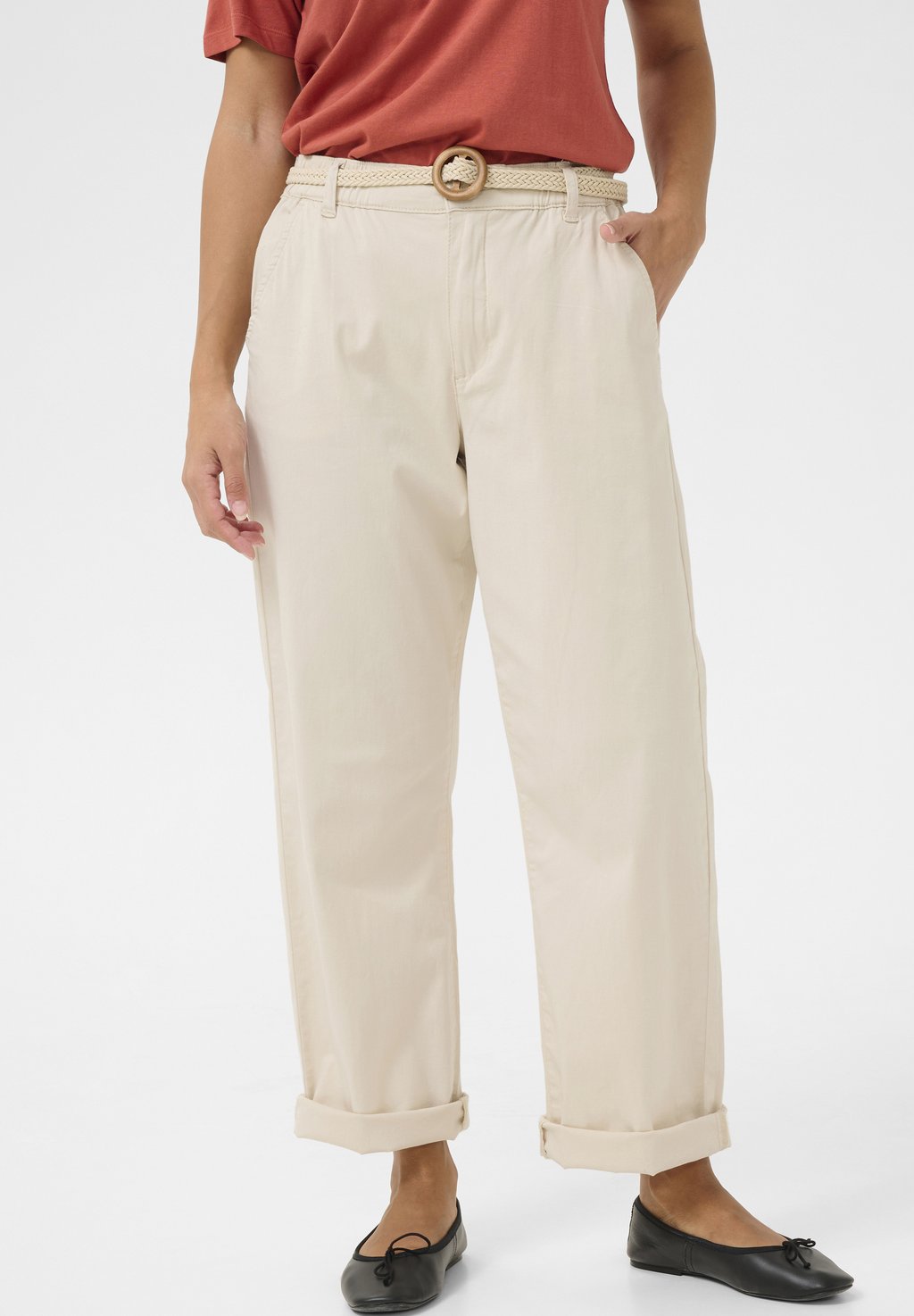 Брюки CRLORRAINE Cream, бежевый 
Брюки CRLORRAINE Cream, бежевый