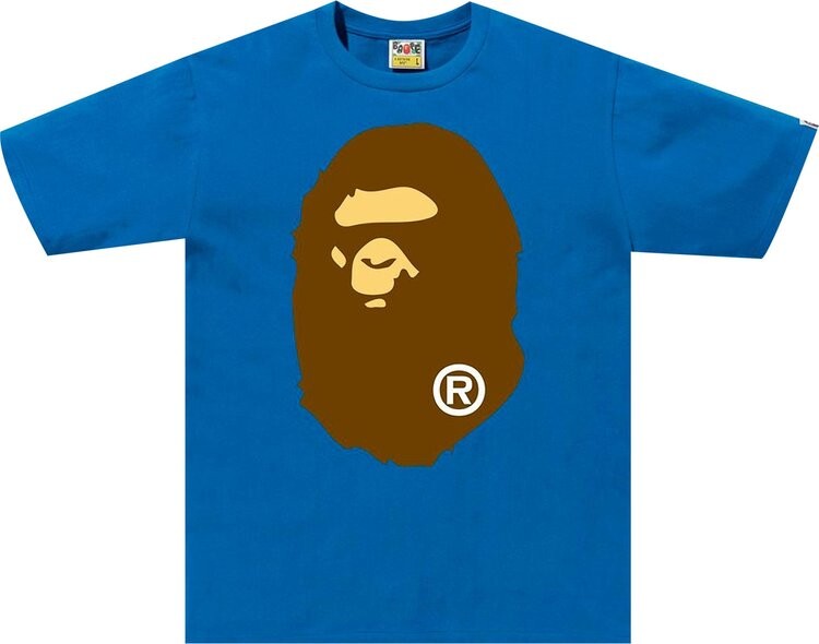Футболка BAPE Big Ape Head Tee 'Blue', синий
Футболка BAPE Big Ape Head Tee 'Blue', синий