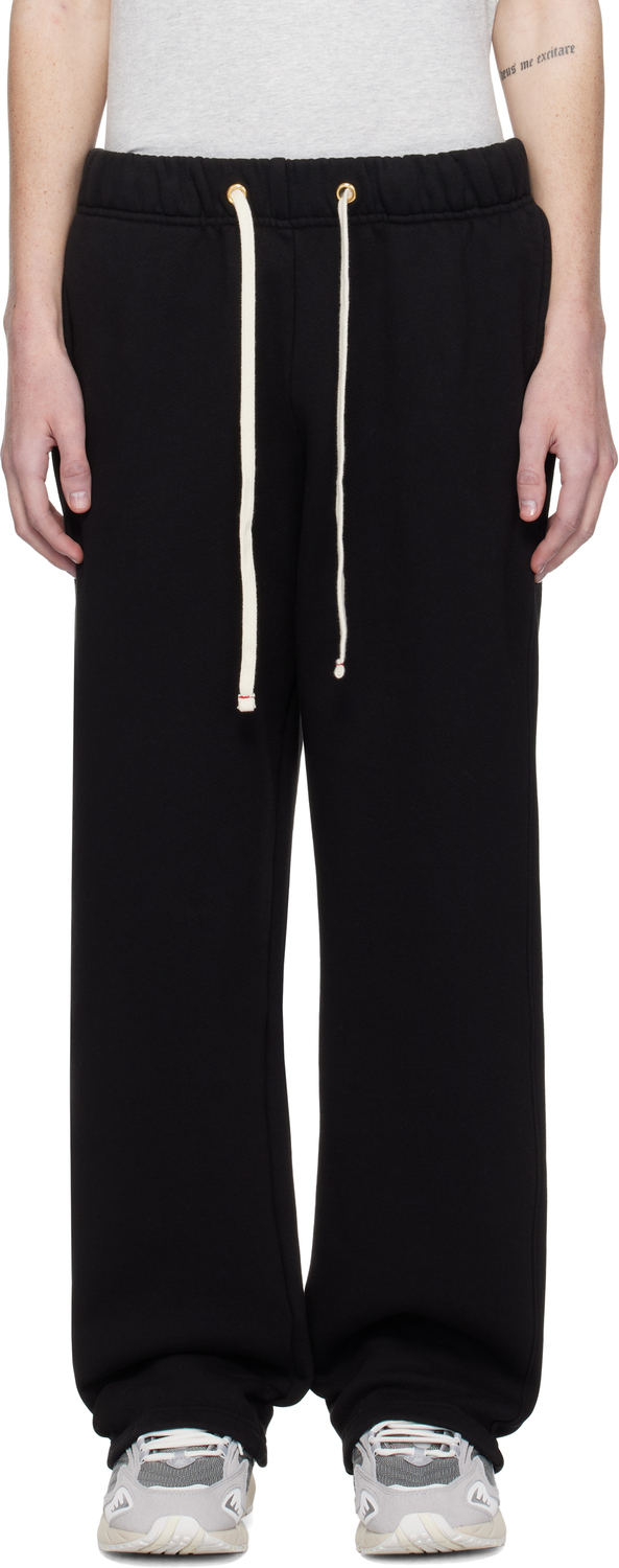 Черные тяжелые классические спортивные штаны Les Tien, Jet black
Черные тяжелые классические спортивные штаны Les Tien, Jet black