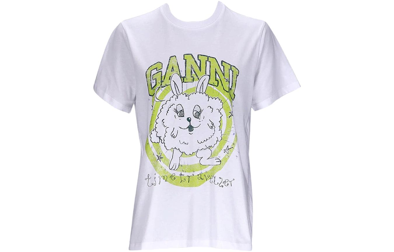 Футболка женская белая GANNI
Футболка женская белая GANNI