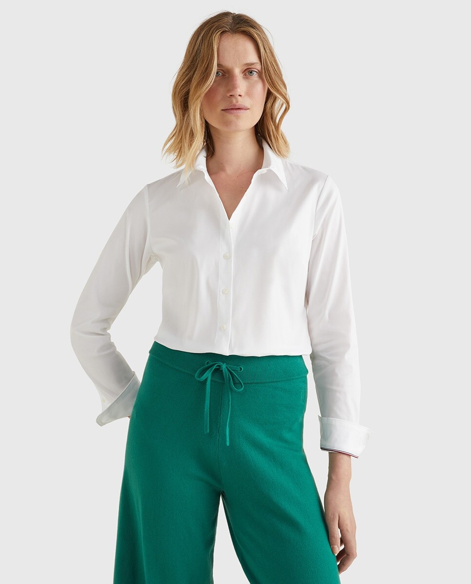 Белая женская базовая рубашка Tommy Hilfiger Tommy Hilfiger, белый
Белая женская базовая рубашка Tommy Hilfiger Tommy Hilfiger, белый