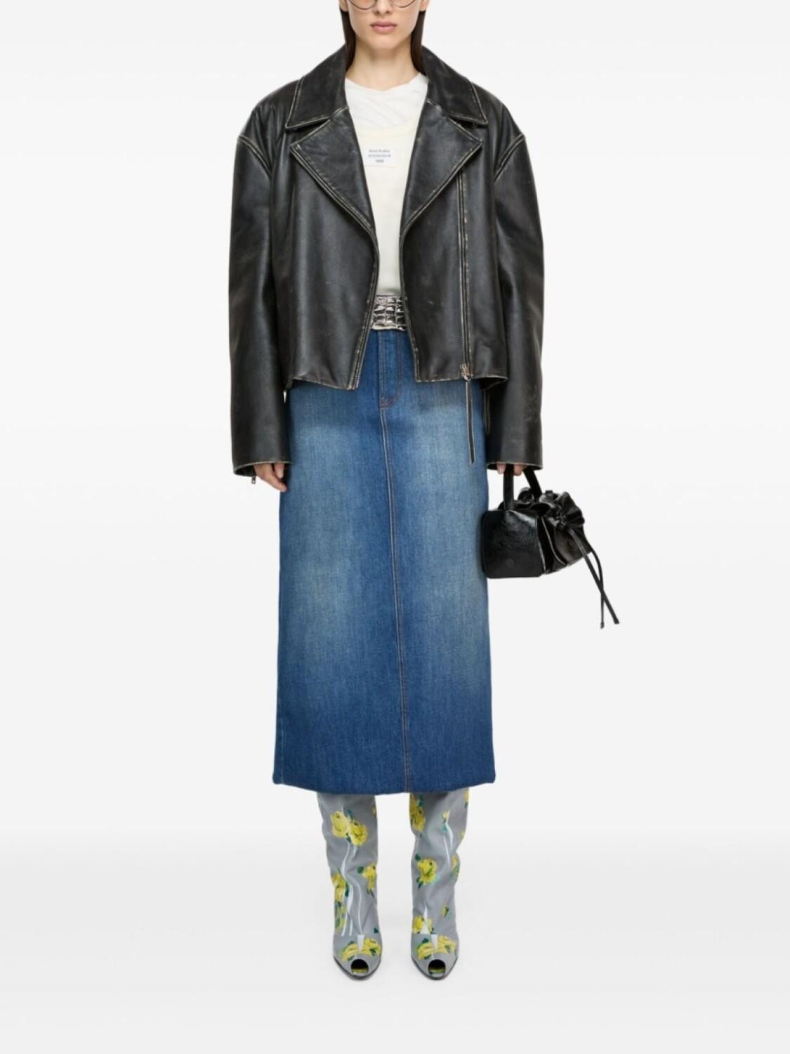 Кожаная куртка Acne Studios, черный
Кожаная куртка Acne Studios, черный