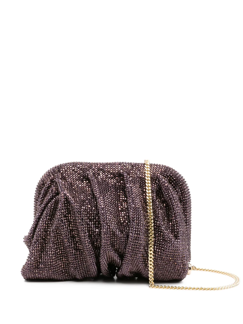 Плиссированный клатч с бусинами Benedetta Bruzziches, фиолетовый
Плиссированный клатч с бусинами Benedetta Bruzziches, фиолетовый