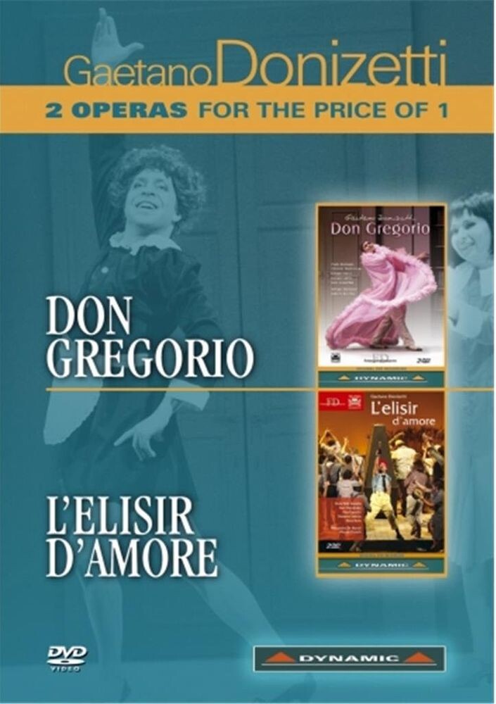 Диск DVD Don Gregorio/L'elisir D'amore
Диск DVD Don Gregorio/L'elisir D'amore