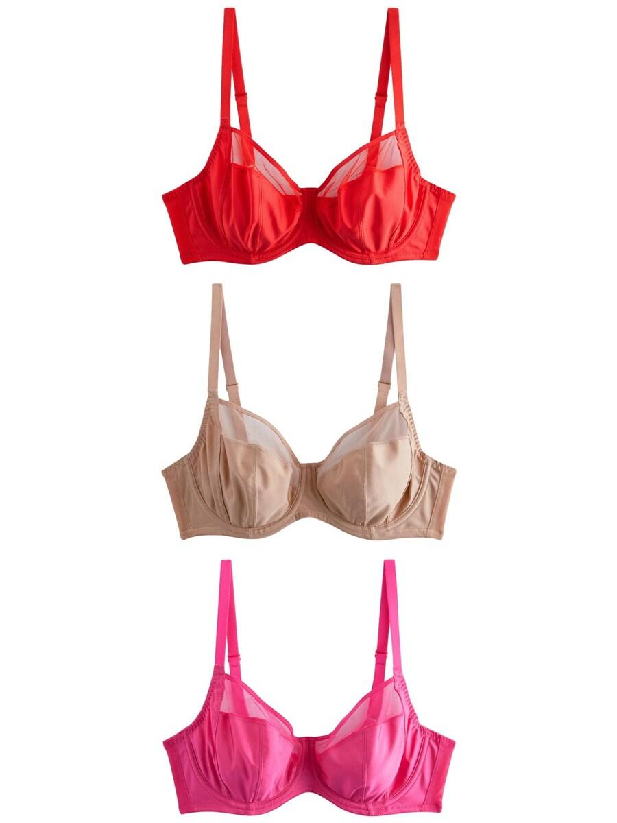 Бюстгальтер-минимайзер Next, цвет Nude/Pink/Red
Бюстгальтер-минимайзер Next, цвет Nude/Pink/Red