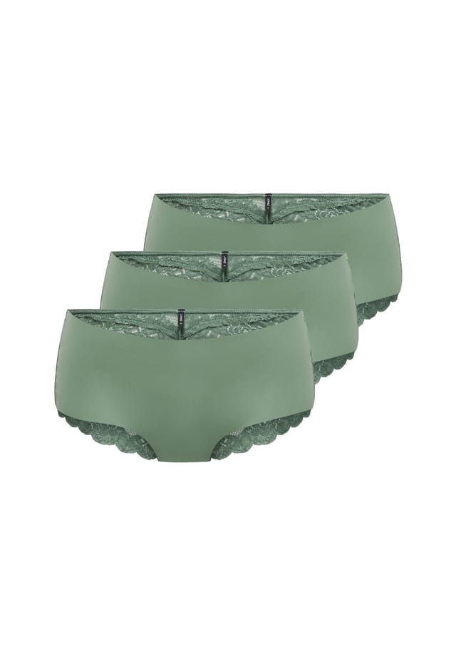Трусы Chloe в упаковке из трех пар Only, зеленый
Трусы Chloe в упаковке из трех пар Only, зеленый