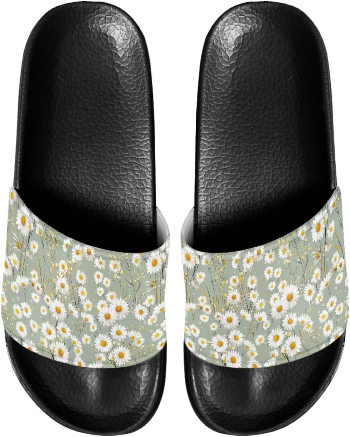 Милые шлепанцы для женщин, удобные, быстро сохнущие, на плоской подошве, для пляжа и душа Judentidos, Daisy Floral
Милые шлепанцы для женщин, удобные, быстро сохнущие, на плоской подошве, для пляжа и душа Judentidos, Daisy Floral