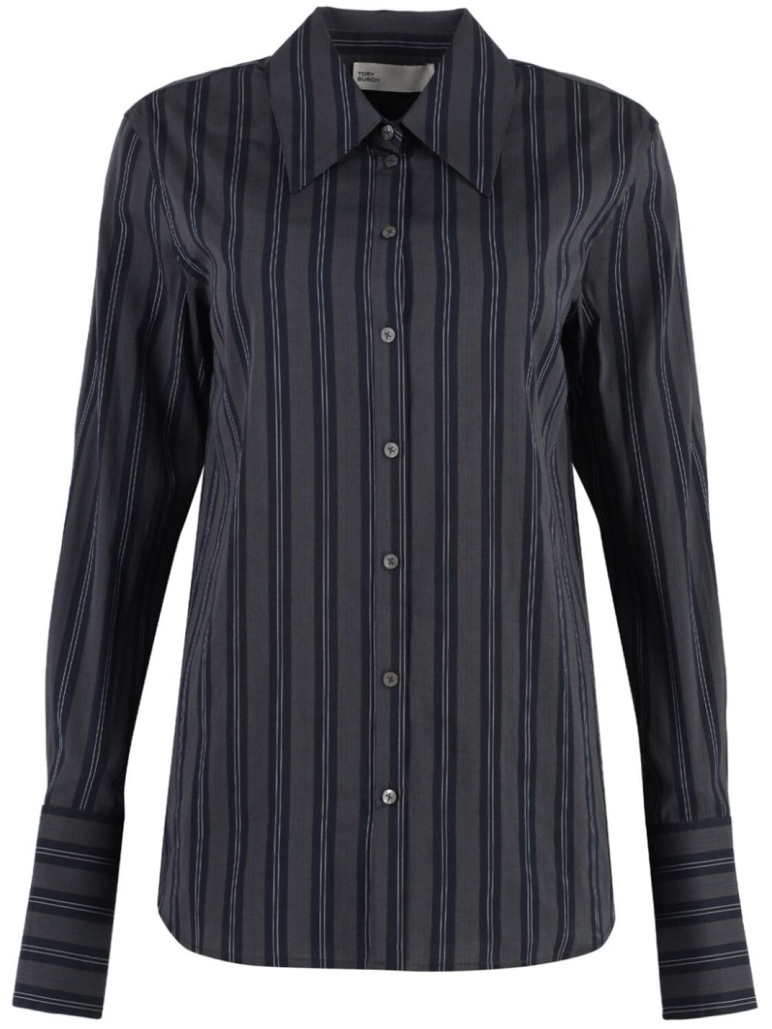 Рубашка в полоску Tory Burch, серый
Рубашка в полоску Tory Burch, серый