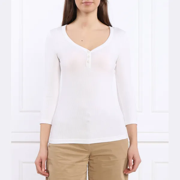 Узкая блузка на пуговицах Tommy Hilfiger, белый
Узкая блузка на пуговицах Tommy Hilfiger, белый