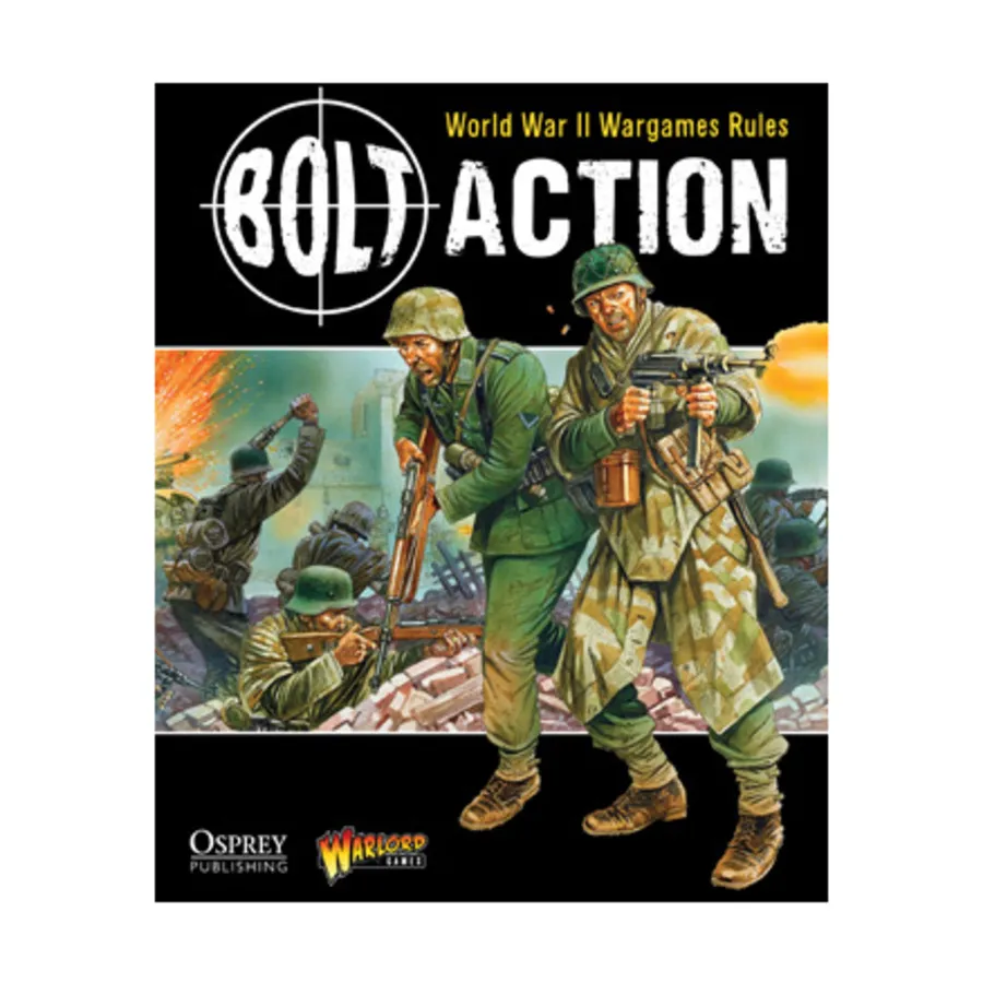Bolt Action — Правила военных игр времен Второй мировой войны (1-е издание), Bolt Action - Core Rules (Osprey)
Bolt Action — Правила военных игр времен Второй мировой войны (1-е издание), Bolt Action - Core Rules (Osprey)