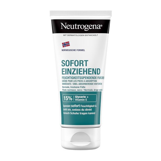 Мгновенно впитывающийся крем для ног Neutrogena, 100 мл
Мгновенно впитывающийся крем для ног Neutrogena, 100 мл