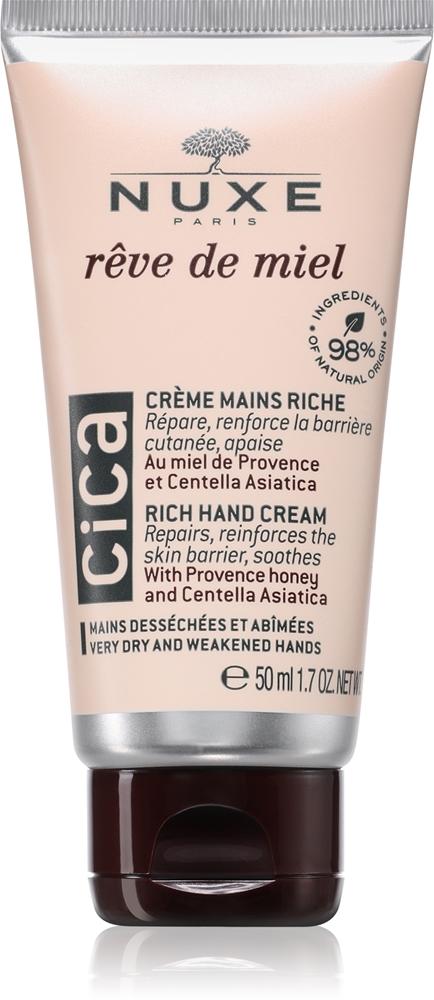 Rêve de miel cica rich hand cream nutritioning hand cream Nuxe, 50 мл
Rêve de miel cica rich hand cream nutritioning hand cream Nuxe, 50 мл