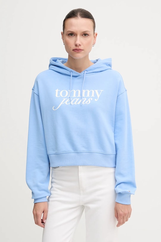 Хлопковая толстовка Tommy Jeans, синий
Хлопковая толстовка Tommy Jeans, синий