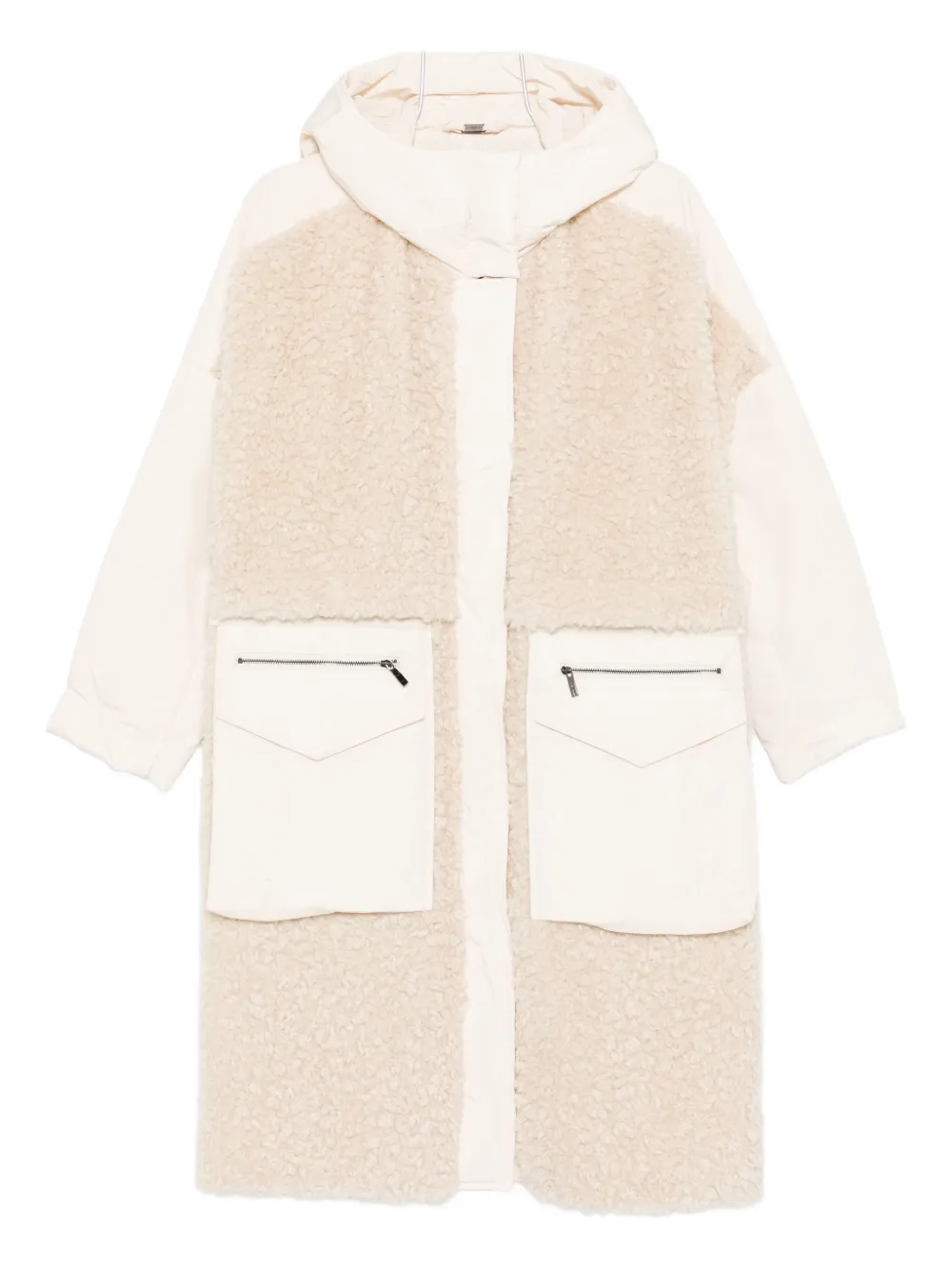 Пальто с капюшоном из искусственного меха High, нейтральный
Пальто с капюшоном из искусственного меха High, нейтральный