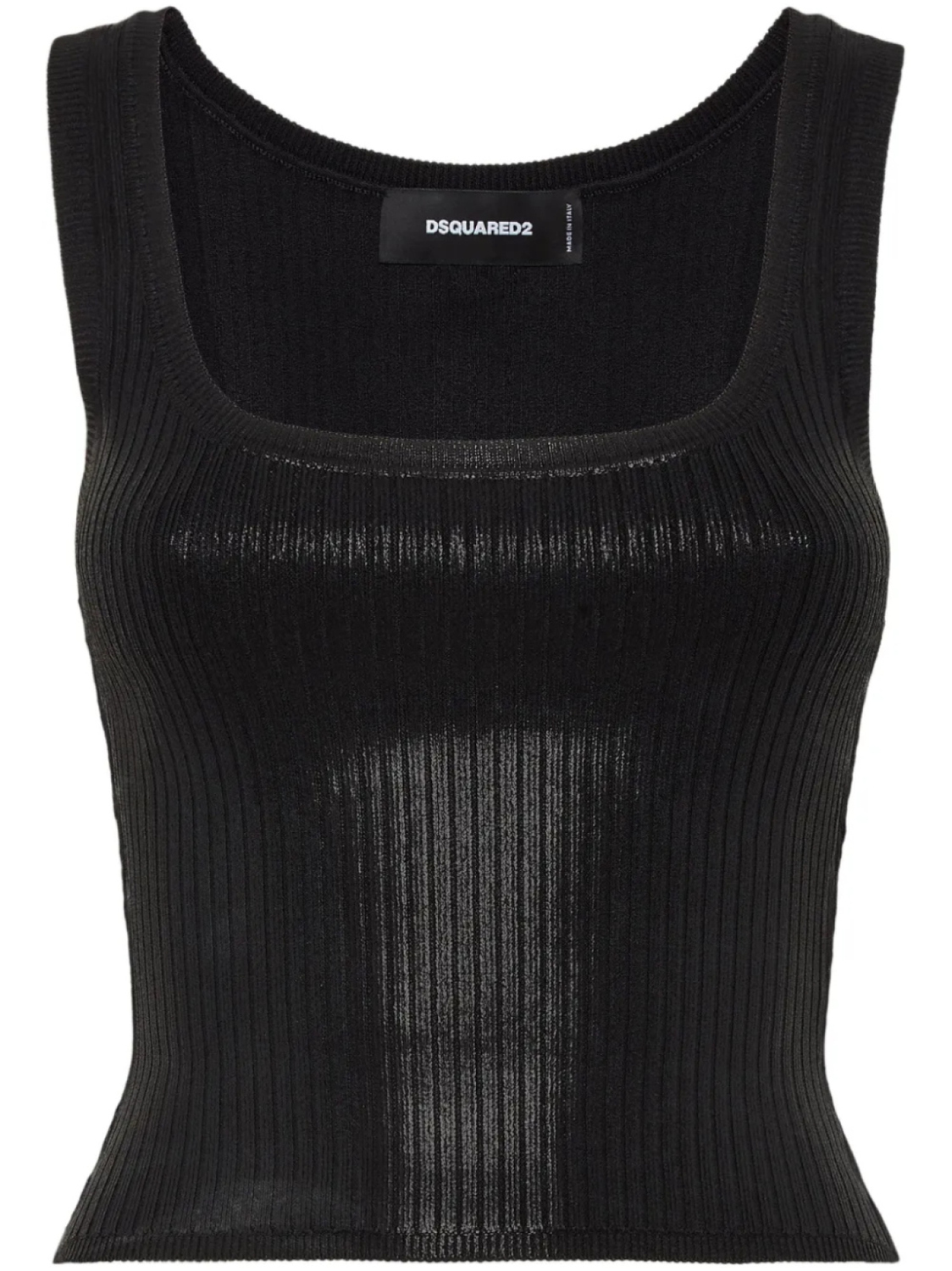 DSQUARED2 топ в рубчик, черный
DSQUARED2 топ в рубчик, черный