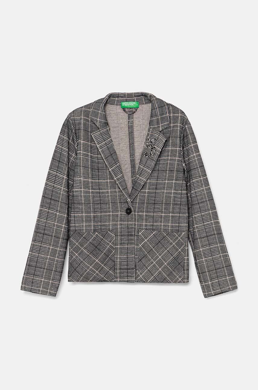 Детский пиджак United Colors of Benetton, серый
Детский пиджак United Colors of Benetton, серый