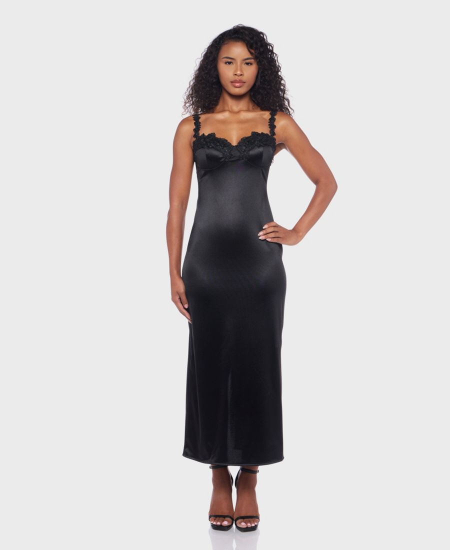 Детское миди-платье с вышитым кружевом и тонкими бретелями B Darlin, Black
Детское миди-платье с вышитым кружевом и тонкими бретелями B Darlin, Black