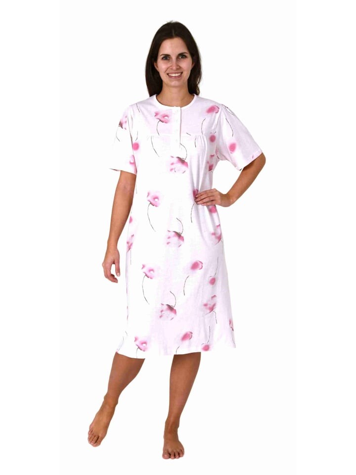 Ночная рубашка NORMANN Kurzarm Knopfleiste am Hals, розовый
Ночная рубашка NORMANN Kurzarm Knopfleiste am Hals, розовый