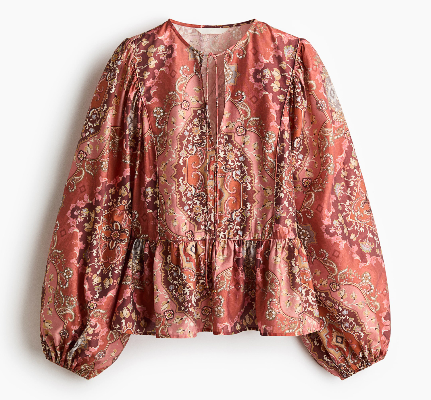 Блузка H&M Peplum, оранжевый
Блузка H&M Peplum, оранжевый