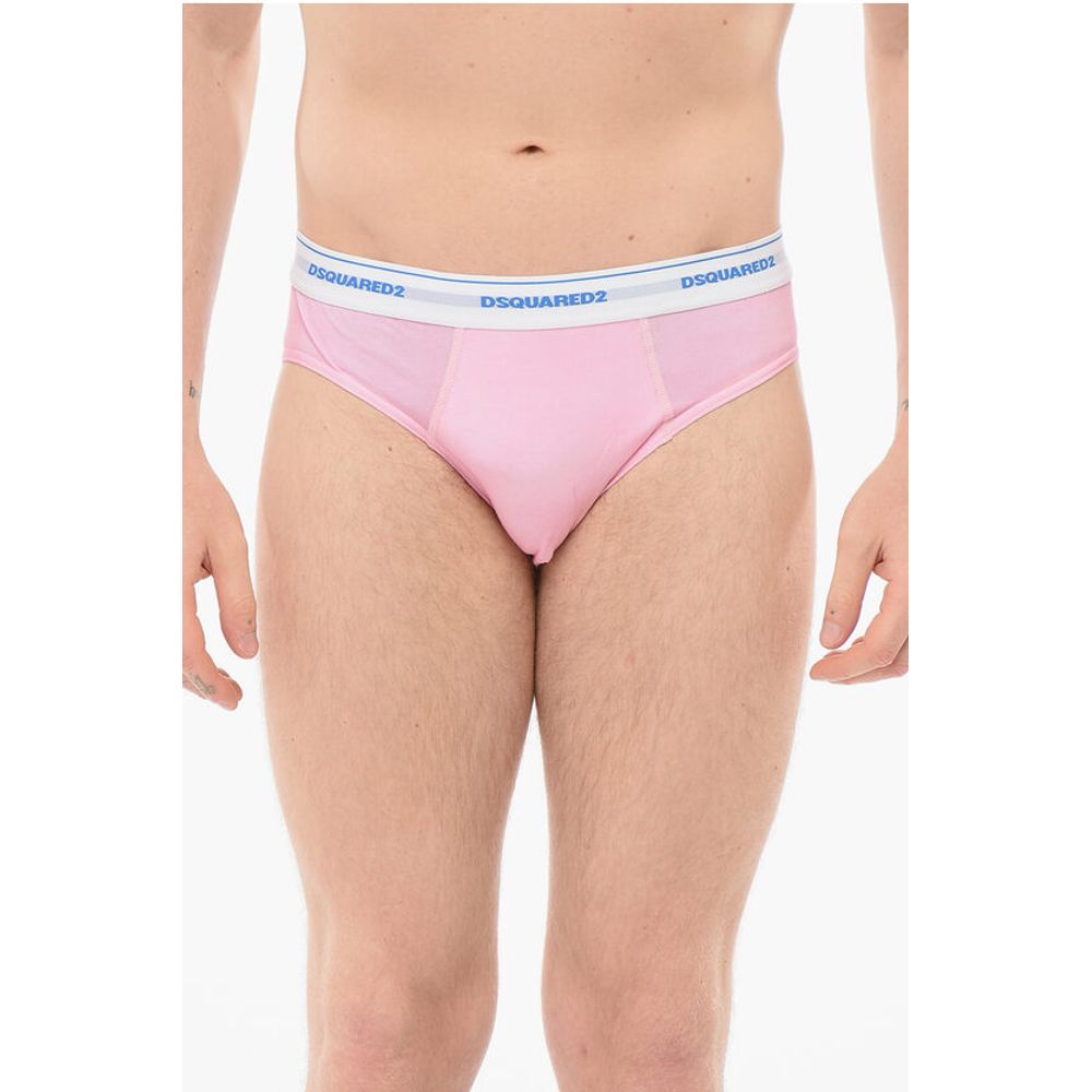 Хлопковые трусы с логотипом на поясе Dsquared2, мультиколор
Хлопковые трусы с логотипом на поясе Dsquared2, мультиколор