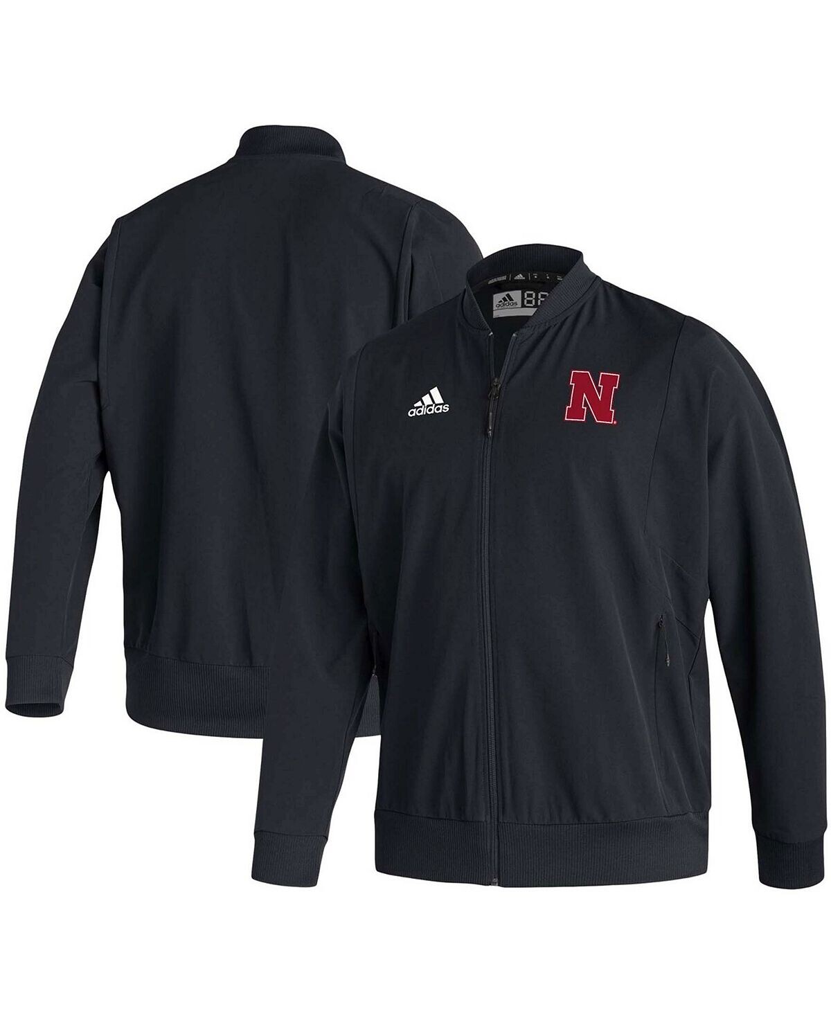 Мужская черная куртка-бомбер nebraska huskers 2021 sideline woven primeblue с молнией во всю длину adidas, черный
Мужская черная куртка-бомбер nebraska huskers 2021 sideline woven primeblue с молнией во всю длину adidas, черный