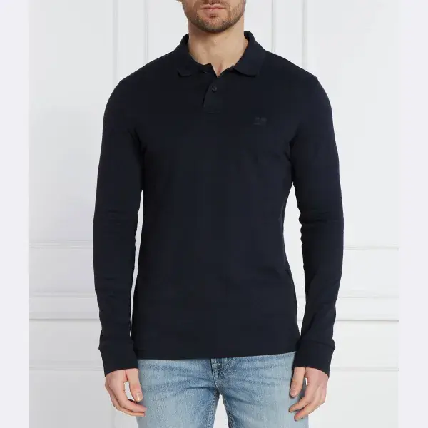 Рубашка-Поло приталенного кроя Boss, синий
Рубашка-Поло приталенного кроя Boss, синий