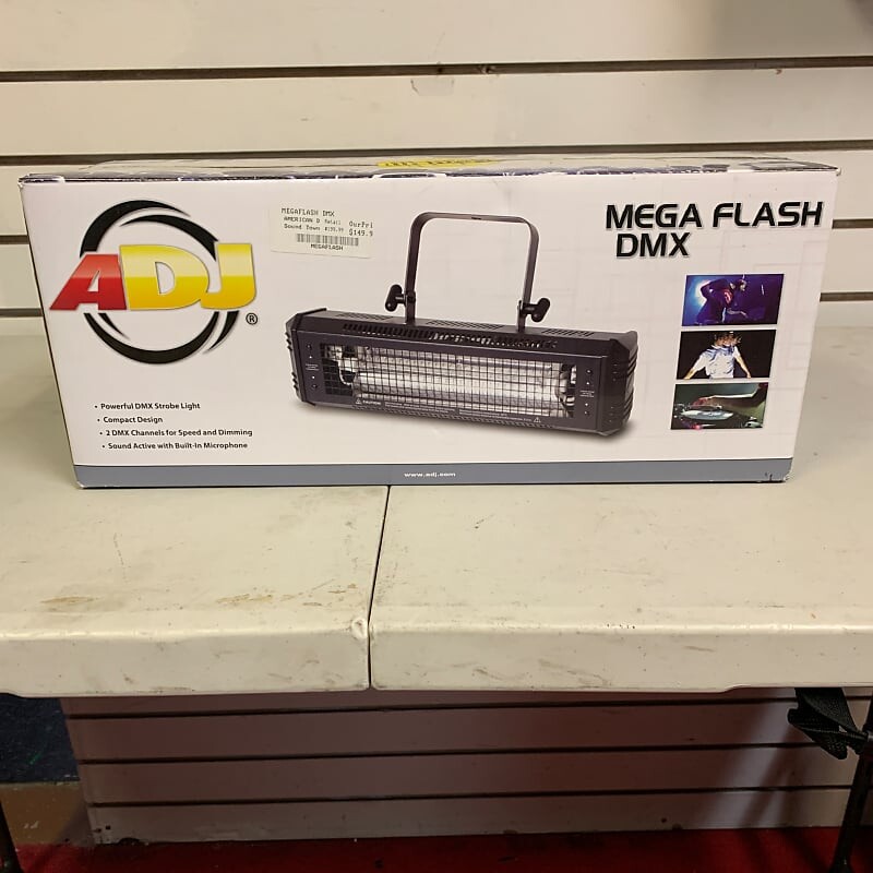American DJ Mega Flash DMX 2020 Black
American DJ Mega Flash DMX 2020 Black