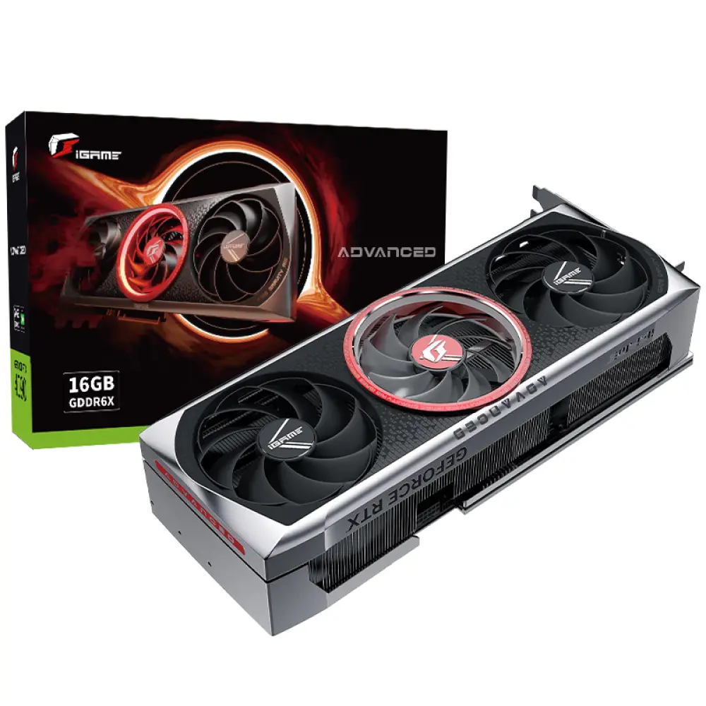Видеокарта Colorful iGame GeForce RTX 4080 Advanced OC DLSS 3 GDDR6X
Видеокарта Colorful iGame GeForce RTX 4080 Advanced OC DLSS 3 GDDR6X