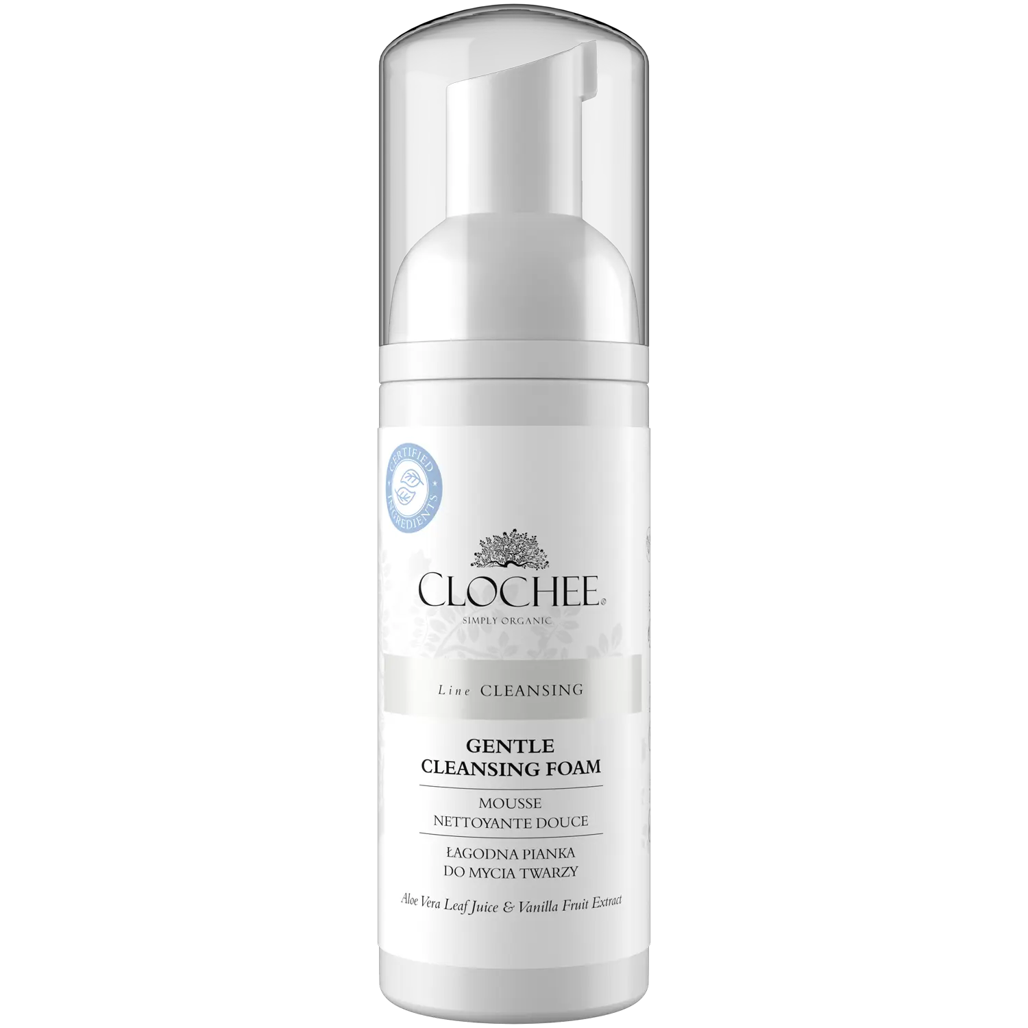 Clochee Cleansing мягкая очищающая пенка для лица, 150 мл
Clochee Cleansing мягкая очищающая пенка для лица, 150 мл