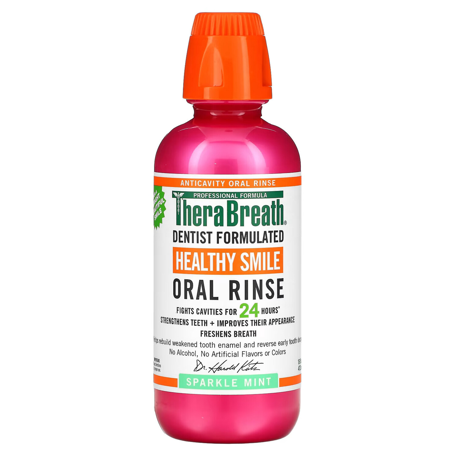 TheraBreath, Healthy Smile, ополаскиватель для полости рта, мята с блеском, 473 мл (16 жидк. Унций)
TheraBreath, Healthy Smile, ополаскиватель для полости рта, мята с блеском, 473 мл (16 жидк. Унций)