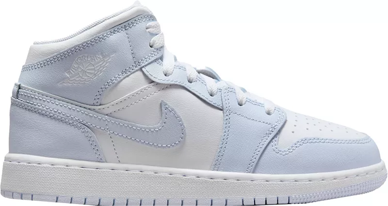 Детские баскетбольные кроссовки Jordan Air Jordan 1 Mid для начальной школы, синий/белый/серый
Детские баскетбольные кроссовки Jordan Air Jordan 1 Mid для начальной школы, синий/белый/серый
