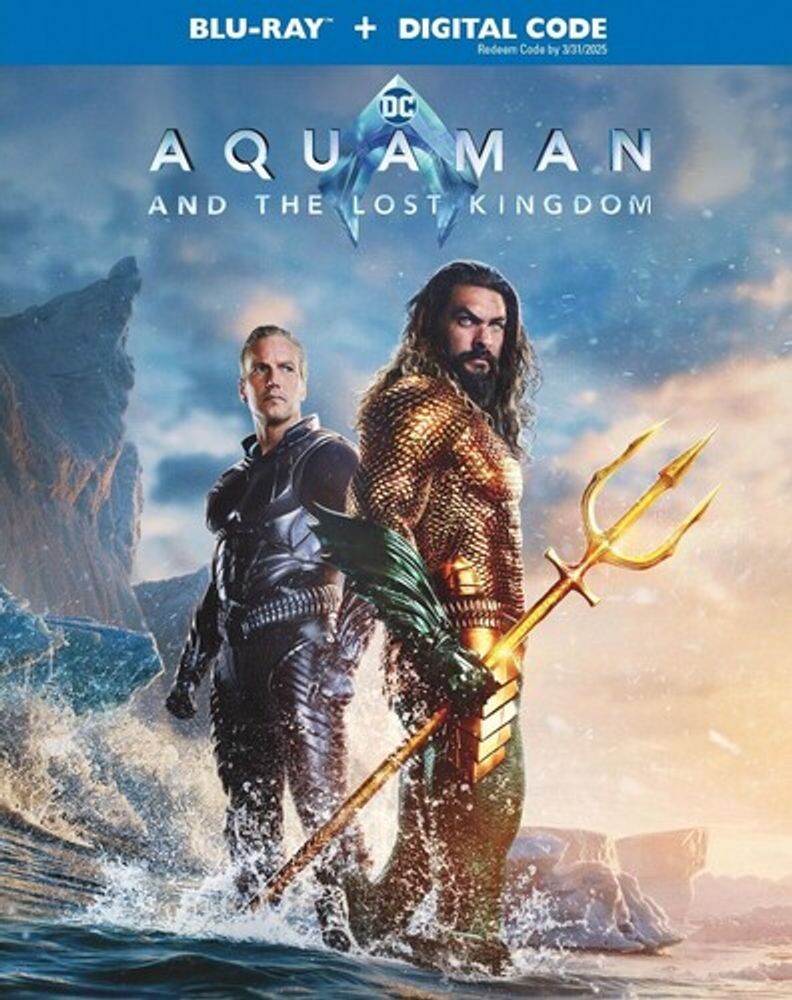 Диск Blu-ray Aquaman And The Lost Kingdom
Диск Blu-ray Aquaman And The Lost Kingdom
