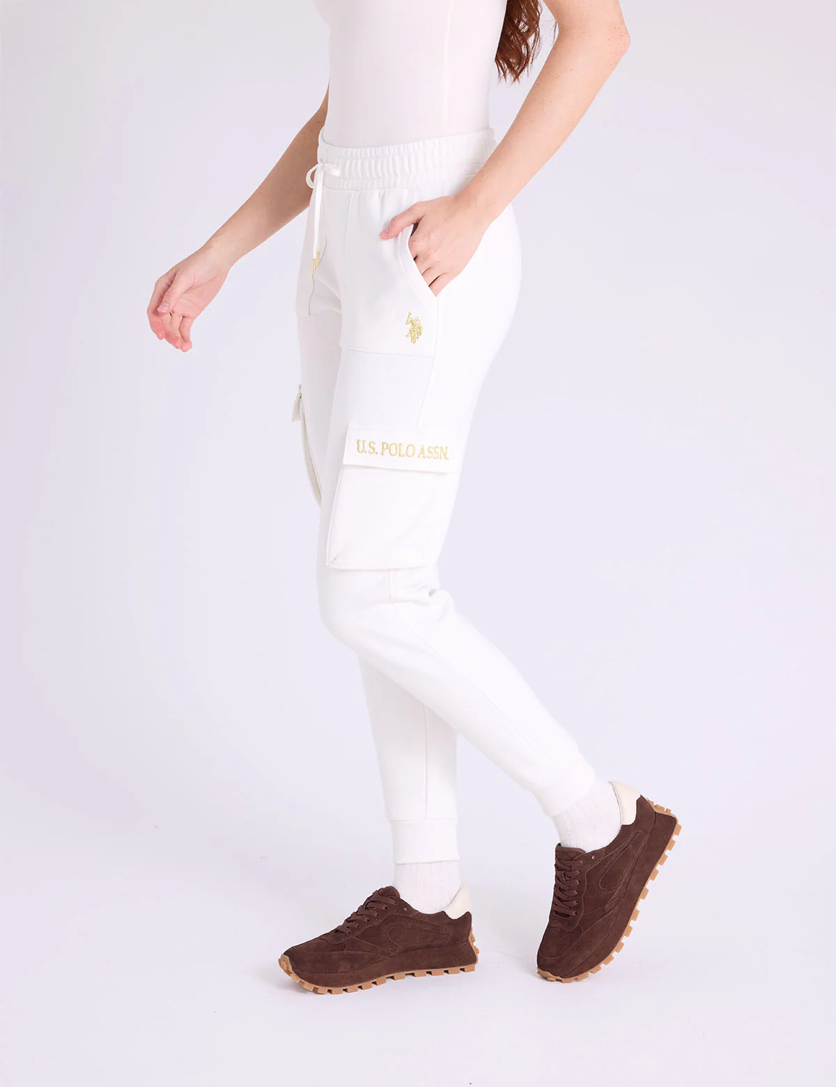 Спортивные брюки U.S. Polo Assn Metallic Embroiderd Cargo, белый
Спортивные брюки U.S. Polo Assn Metallic Embroiderd Cargo, белый