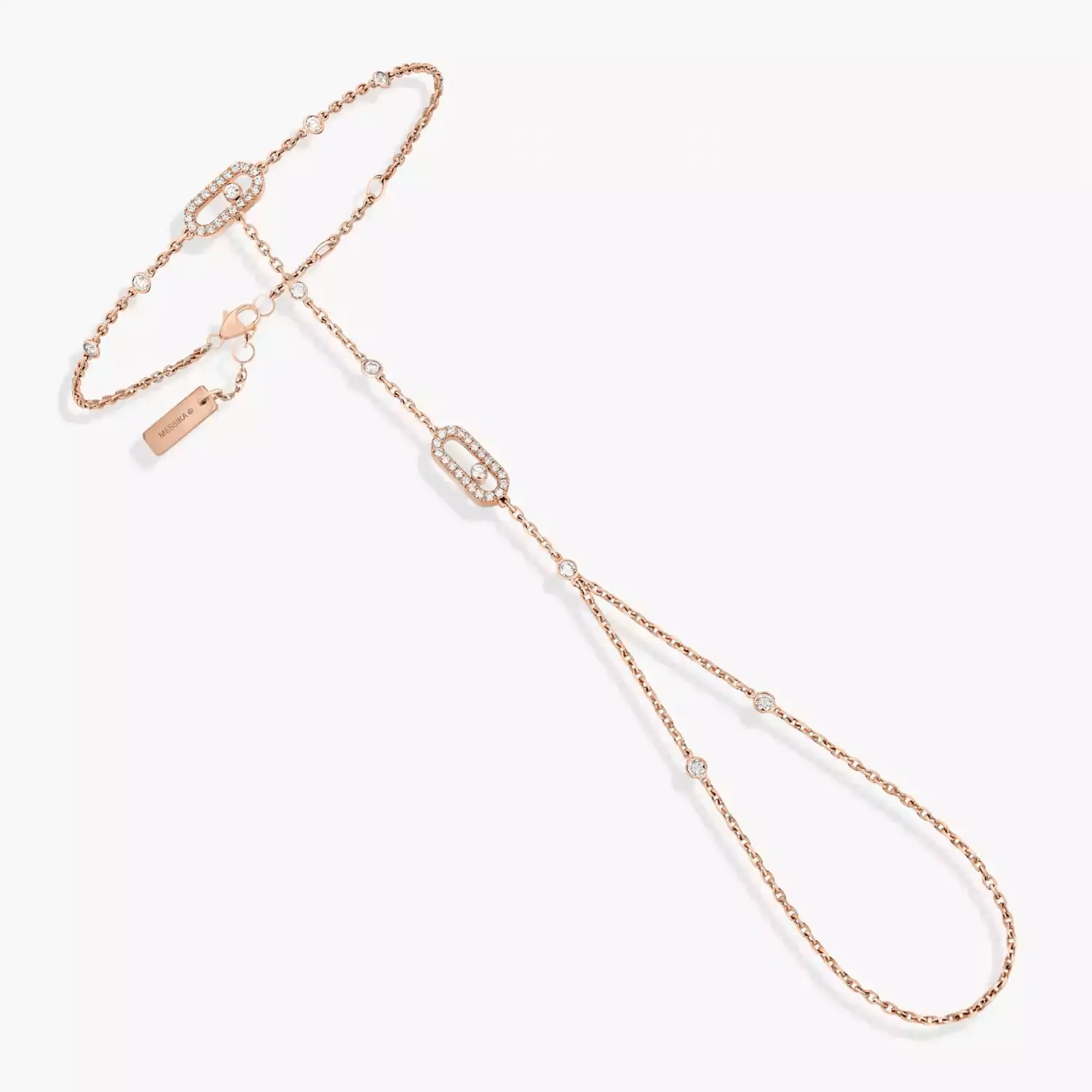 Браслет Messika Move Uno Hand, розовое золото/бриллианты
Браслет Messika Move Uno Hand, розовое золото/бриллианты