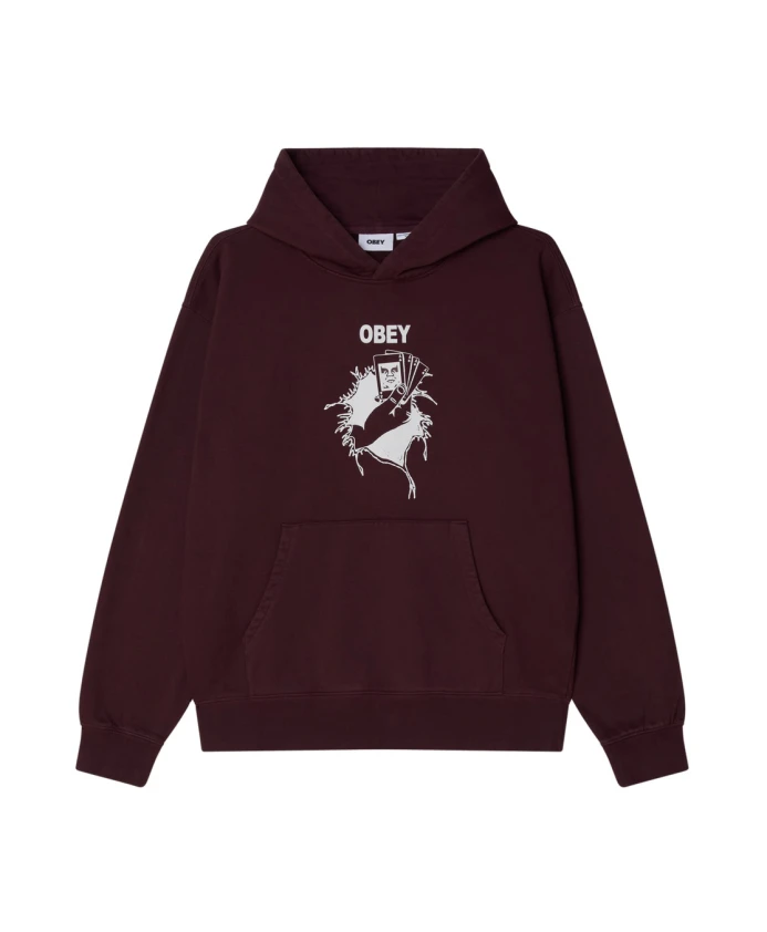 Выцветшая толстовка с капюшоном для мужчин Obey, коричневый
Выцветшая толстовка с капюшоном для мужчин Obey, коричневый