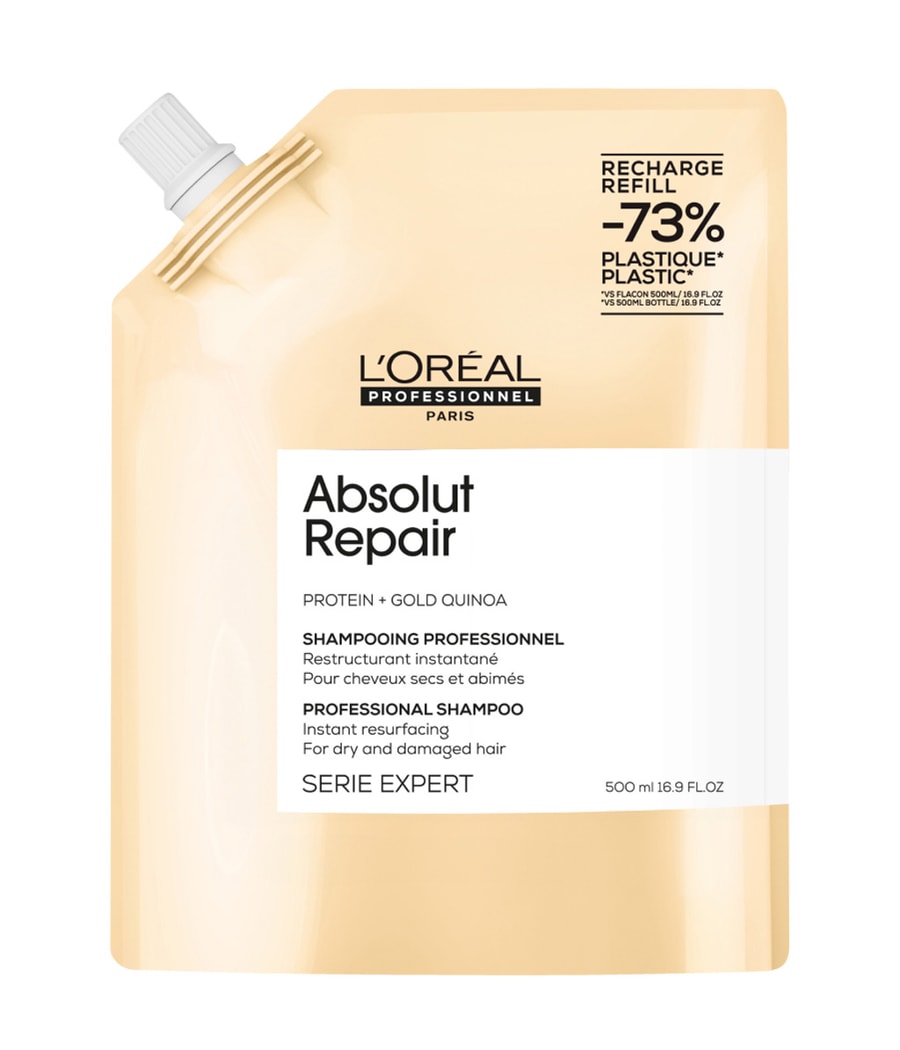 Шампунь для волос L'Oréal Professionnel Paris Serie Expert Absolut Repair Gold, 500 ml
Шампунь для волос L'Oréal Professionnel Paris Serie Expert Absolut Repair Gold, 500 ml