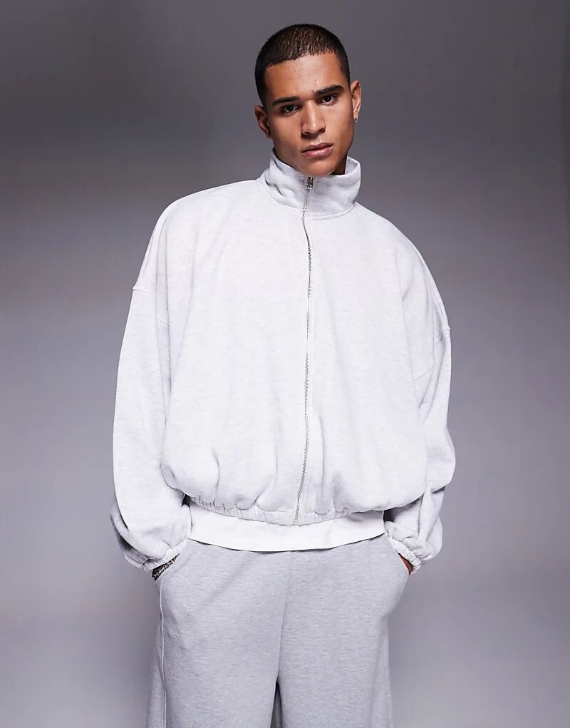 Экстремально свободная спортивная куртка серого меланжевого цвета ASOS DESIGN, Серый, Экстремально свободная спортивная куртка серого меланжевого цвета ASOS DESIGN
Экстремально свободная спортивная куртка серого меланжевого цвета ASOS DESIGN, Серый, Экстремально свободная спортивная куртка серого меланжевого цвета ASOS DESIGN