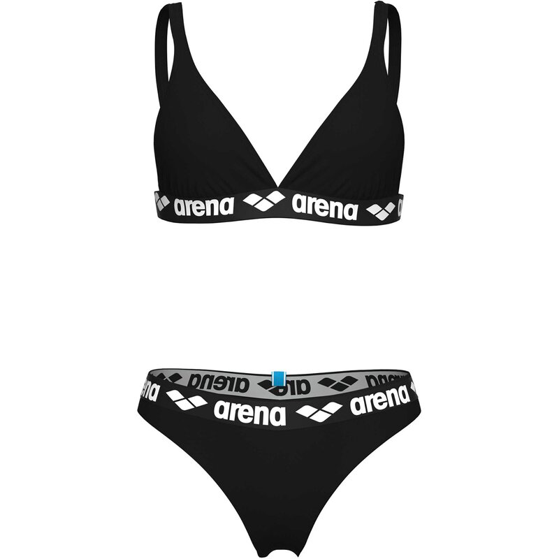 Купальник эластичный сплошной бикини треугольный Arena, черный
Купальник эластичный сплошной бикини треугольный Arena, черный