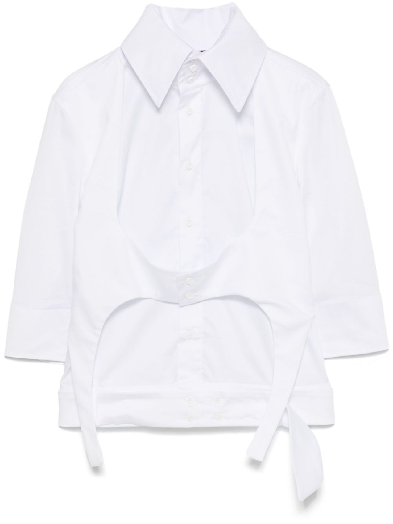 Ottolinger рубашка с высоким воротником, белый
Ottolinger рубашка с высоким воротником, белый