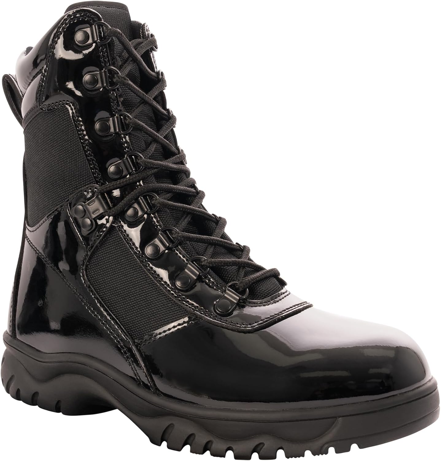 Тактические ботинки Rothco Forced Entry с высоким блеском и боковой молнией - 20 см, черный
Тактические ботинки Rothco Forced Entry с высоким блеском и боковой молнией - 20 см, черный