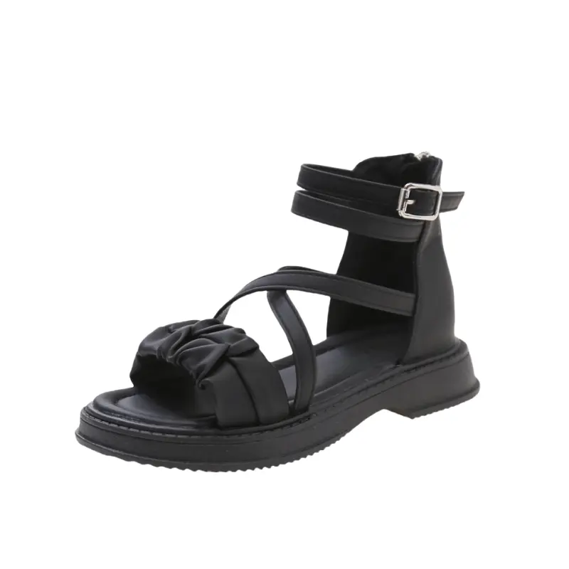 Детские сандалии с высоким голенищем, противоскользящие, износостойкие, дышащие, легкие, амортизирующие Neon, черный
Детские сандалии с высоким голенищем, противоскользящие, износостойкие, дышащие, легкие, амортизирующие Neon, черный