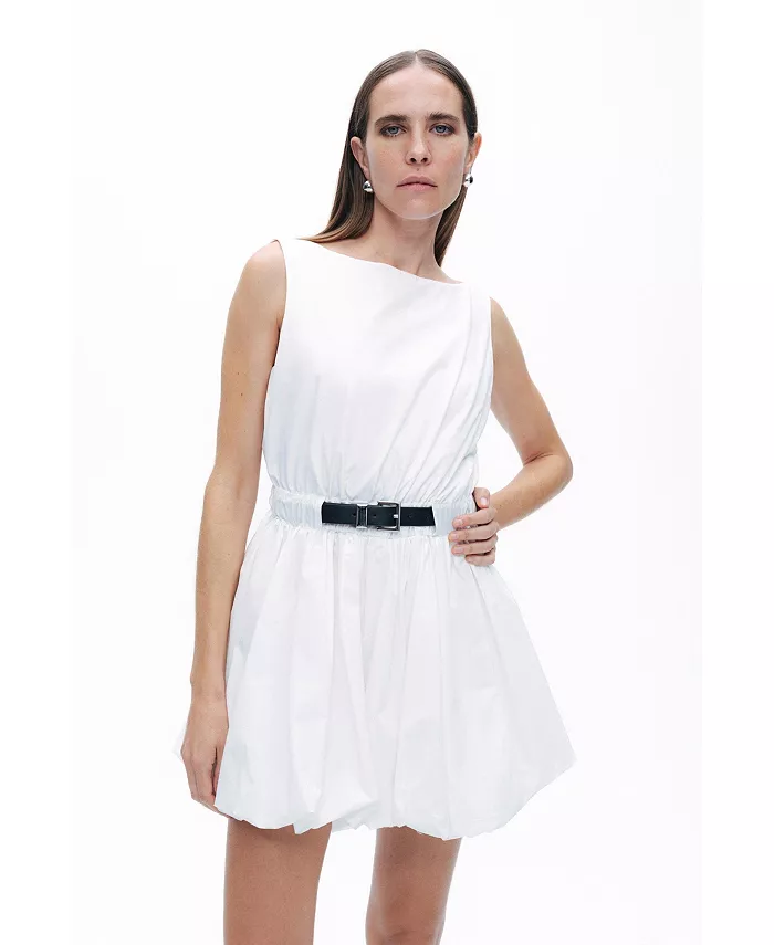 Женское мини-платье с юбкой-баллоном NOCTURNE, белый
Женское мини-платье с юбкой-баллоном NOCTURNE, белый
