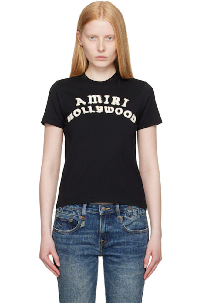 Черная футболка «Amiri Hollywood»
Черная футболка «Amiri Hollywood»