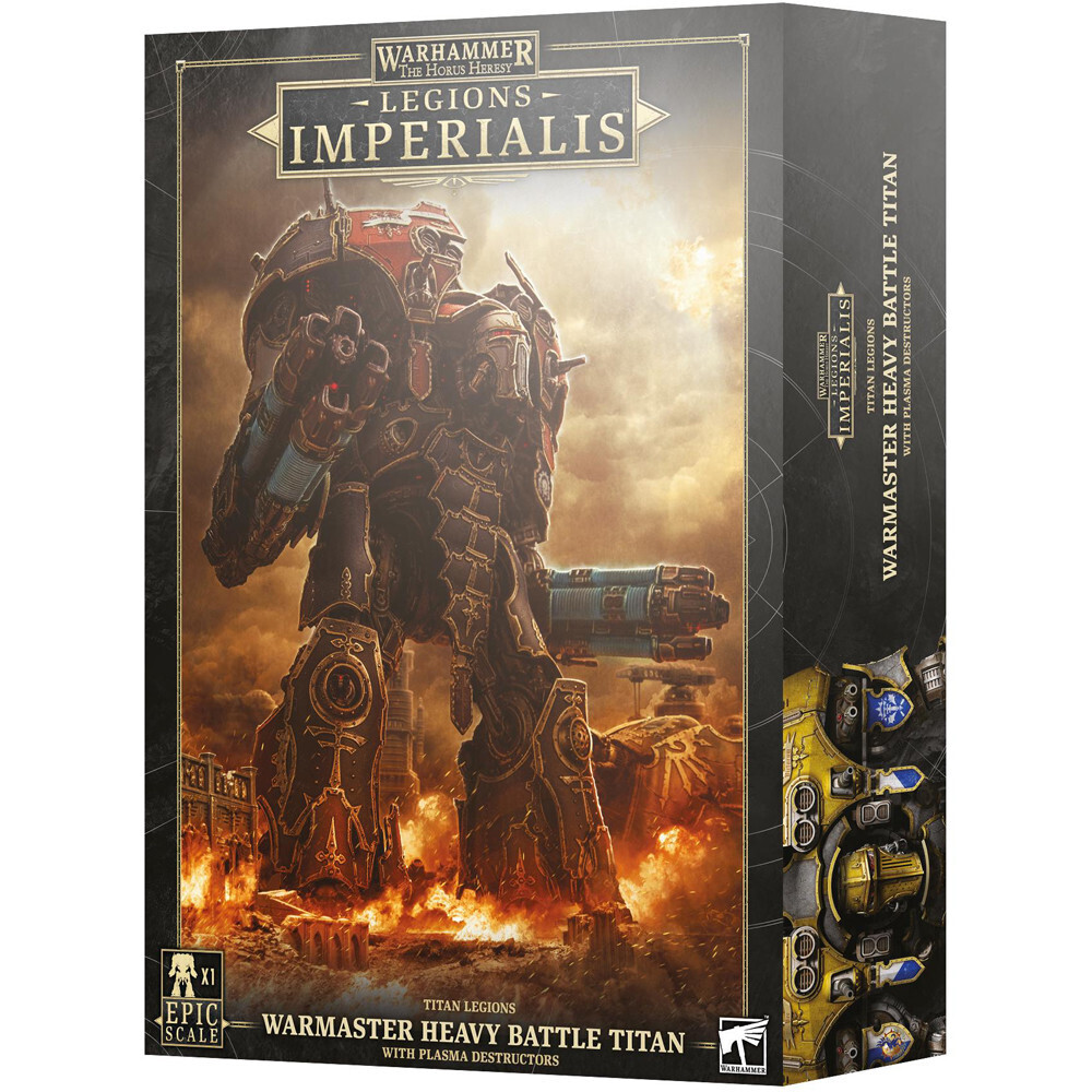 Миниатюра Games Workshop Legions Imperialis: Titan Legions - Warmaster Heavy Battle Titan
Миниатюра Games Workshop Legions Imperialis: Titan Legions - Warmaster Heavy Battle Titan