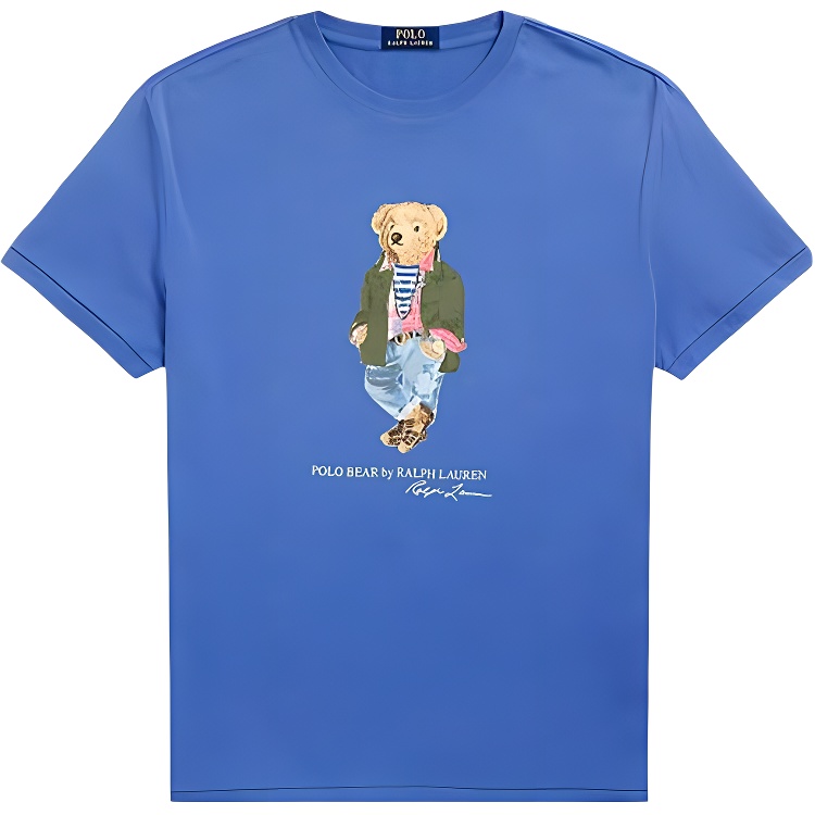 Классическая футболка с медведем Polo Polo Ralph Lauren, синий
Классическая футболка с медведем Polo Polo Ralph Lauren, синий